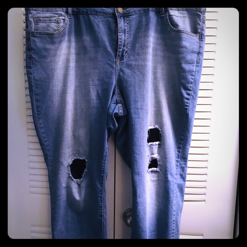 Fashion to Figure (NB) Patchwork Jeans